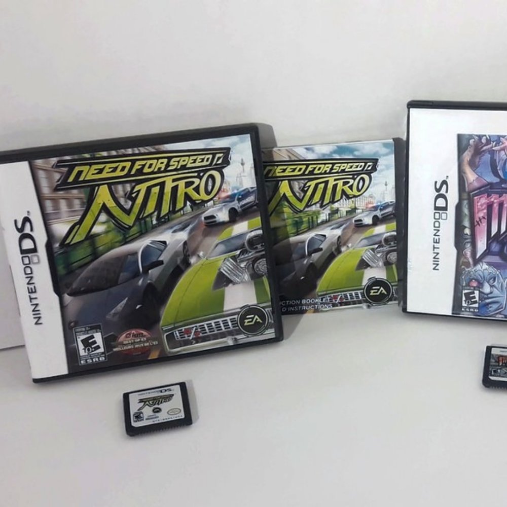 Nintendo DS Need for Speed Nitro & DS Monster Lab
